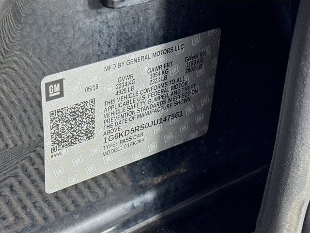 2018 Cadillac CT6 3.6L Luxury