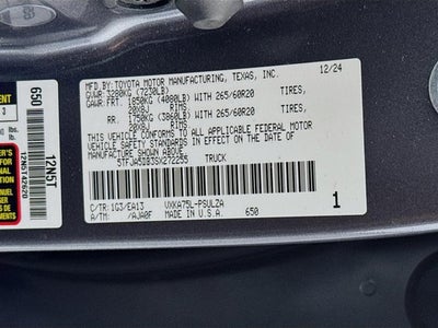 2025 Toyota Tundra Limited