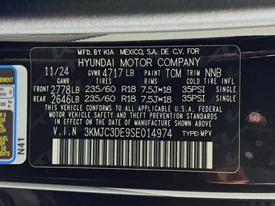 2025 Hyundai Tucson SEL Convenience