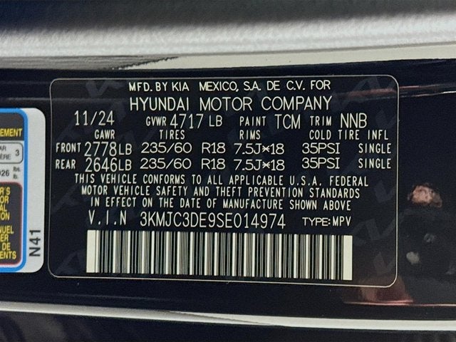 2025 Hyundai Tucson SEL Convenience