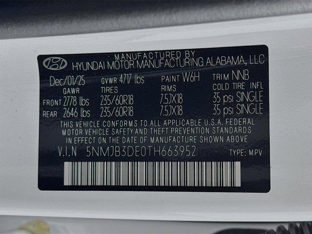 2026 Hyundai Tucson SEL