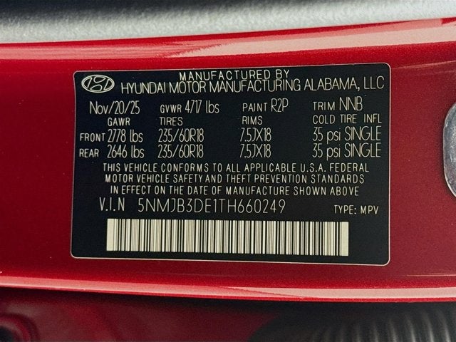 2026 Hyundai Tucson SEL