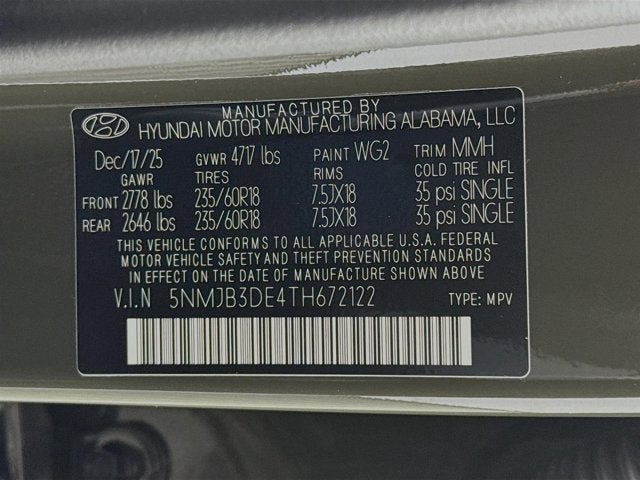 2026 Hyundai Tucson SEL