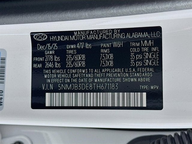 2026 Hyundai Tucson SEL