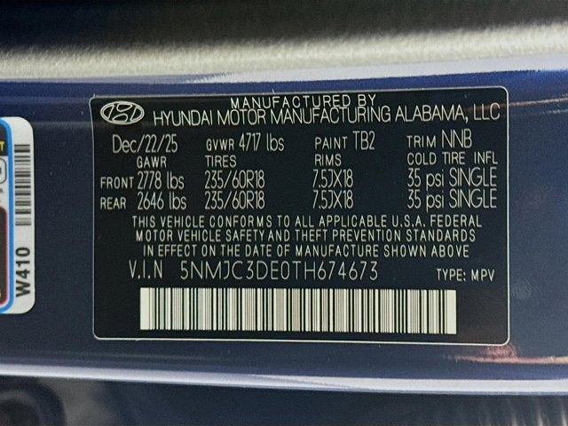 2026 Hyundai Tucson SEL Premium