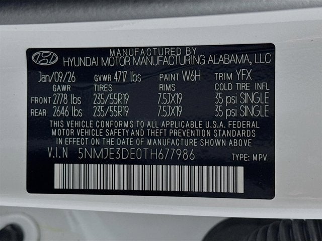 2026 Hyundai Tucson Limited