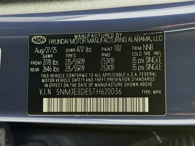 2026 Hyundai Tucson Limited