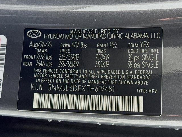 2026 Hyundai Tucson Limited