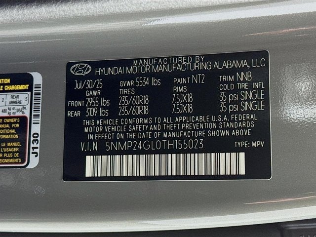 2026 Hyundai Santa Fe SEL