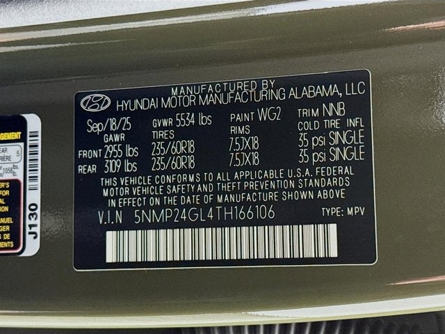 2026 Hyundai Santa Fe SEL