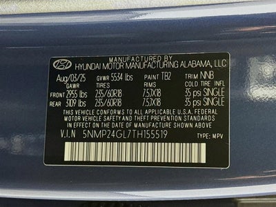 2026 Hyundai Santa Fe SEL