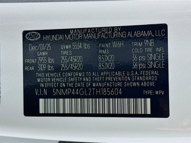 2026 Hyundai Santa Fe Limited