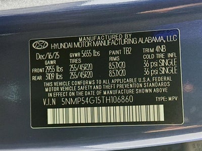 2026 Hyundai Santa Fe Hybrid Calligraphy