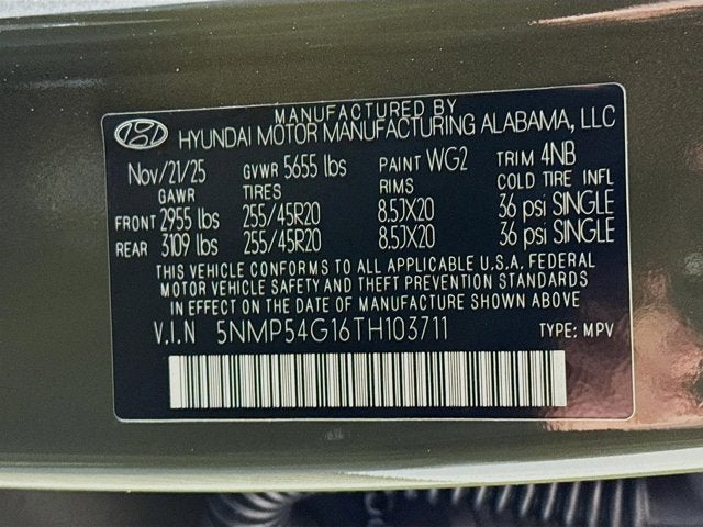 2026 Hyundai Santa Fe Hybrid Calligraphy