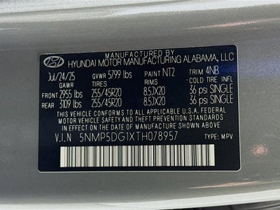 2026 Hyundai Santa Fe Hybrid Calligraphy