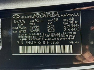 2026 Hyundai Santa Fe Calligraphy