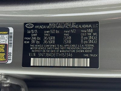 2026 Hyundai Santa Cruz SEL