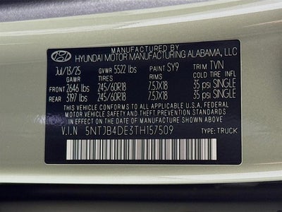 2026 Hyundai Santa Cruz SEL