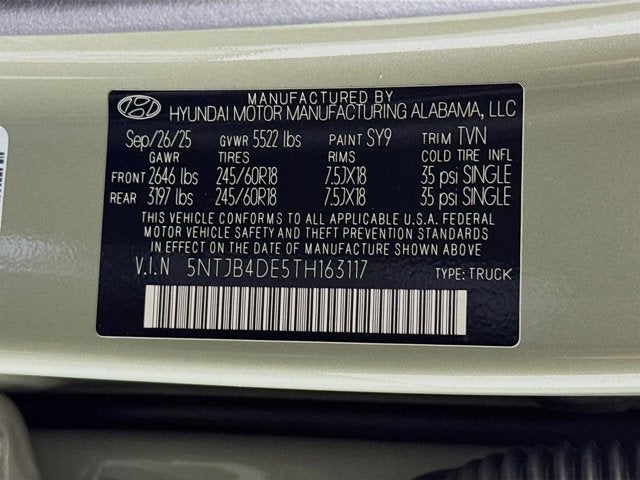 2026 Hyundai Santa Cruz SEL