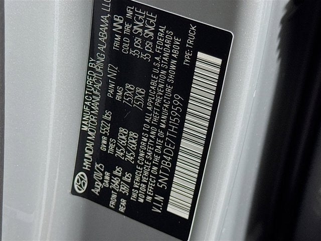 2026 Hyundai Santa Cruz SEL