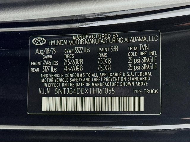 2026 Hyundai Santa Cruz SEL