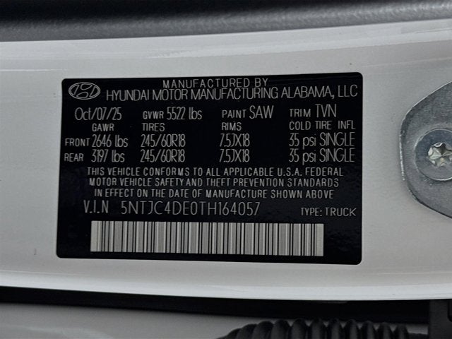 2026 Hyundai Santa Cruz SEL Activity