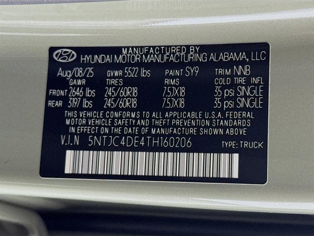 2026 Hyundai Santa Cruz SEL Activity