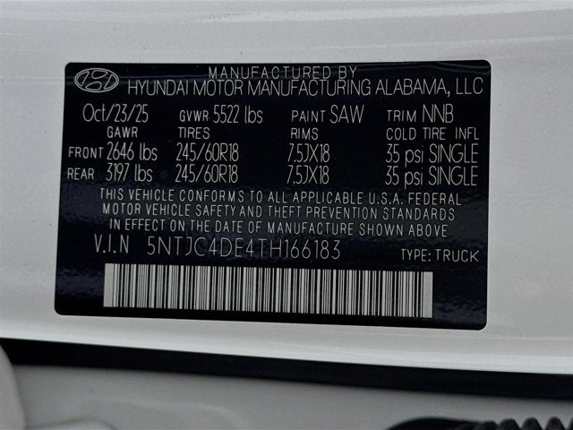 2026 Hyundai Santa Cruz SEL Activity