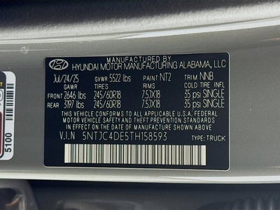 2026 Hyundai Santa Cruz SEL Activity