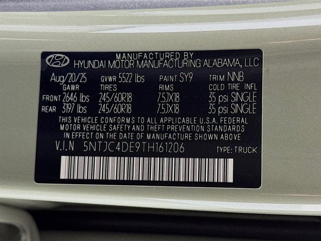 2026 Hyundai Santa Cruz SEL Activity