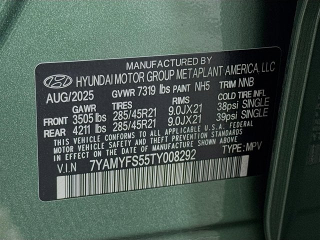 2026 Hyundai IONIQ 9 Performance Calligraphy