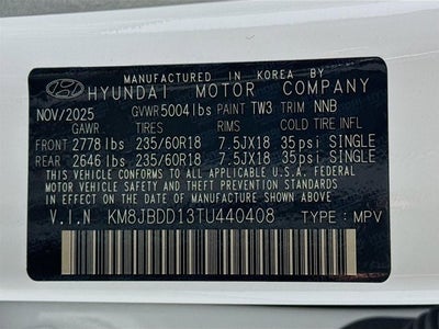 2026 Hyundai Tucson Hybrid SEL