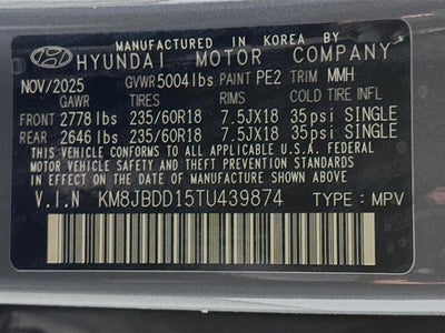 2026 Hyundai Tucson Hybrid SEL