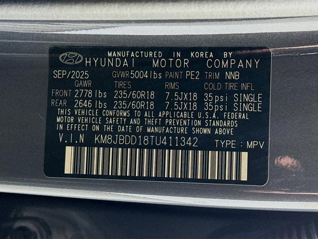 2026 Hyundai Tucson Hybrid SEL