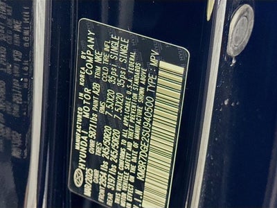 2025 Hyundai Palisade Calligraphy Night Edition