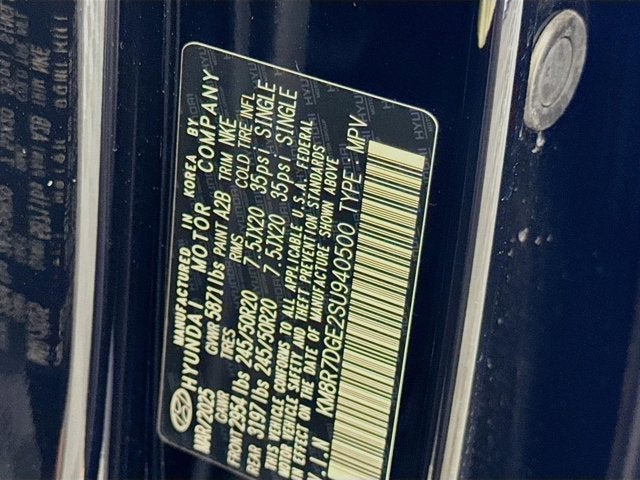 2025 Hyundai Palisade Calligraphy Night Edition