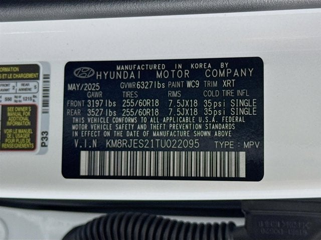 2026 Hyundai Palisade XRT Pro