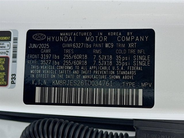 2026 Hyundai Palisade XRT Pro