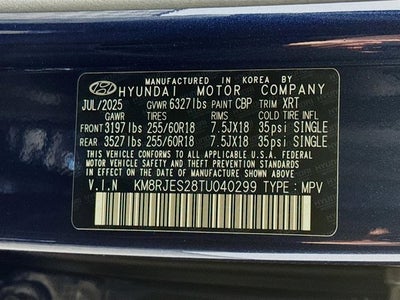 2026 Hyundai Palisade XRT Pro