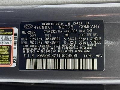 2026 Hyundai Palisade Calligraphy