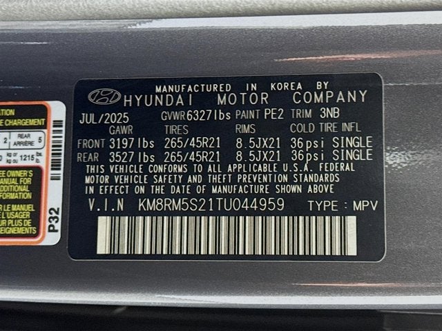 2026 Hyundai Palisade Calligraphy