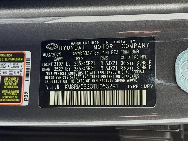 2026 Hyundai Palisade Calligraphy