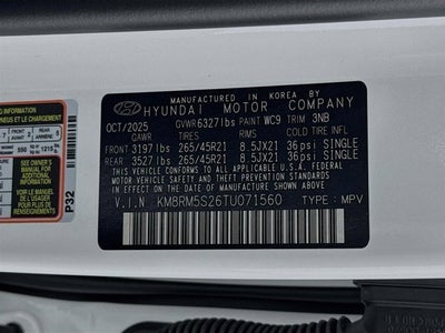 2026 Hyundai Palisade Calligraphy