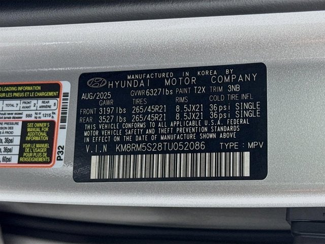 2026 Hyundai Palisade Calligraphy