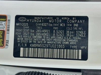 2026 Hyundai Palisade Calligraphy