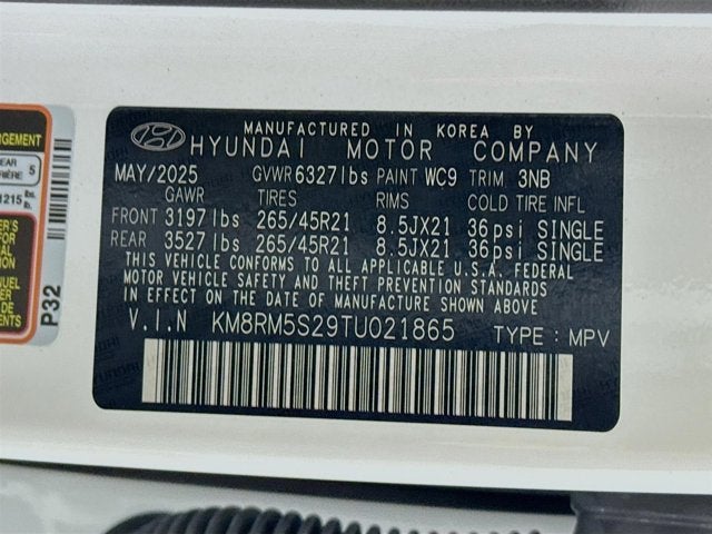 2026 Hyundai Palisade Calligraphy