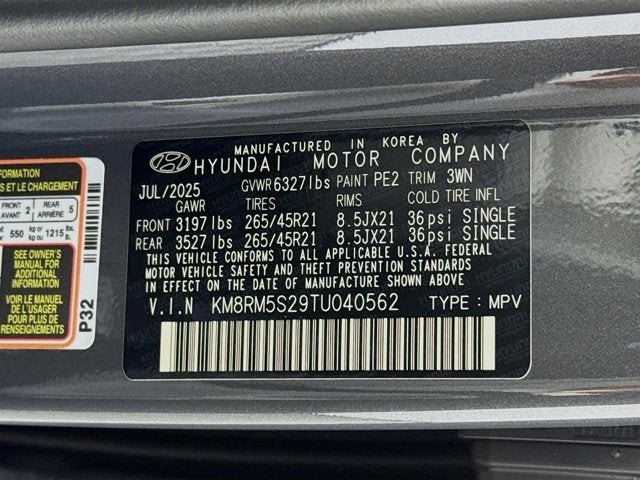 2026 Hyundai Palisade Calligraphy