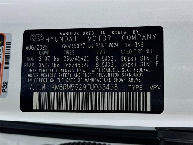 2026 Hyundai Palisade Calligraphy
