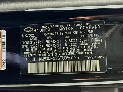 2026 Hyundai Palisade Calligraphy