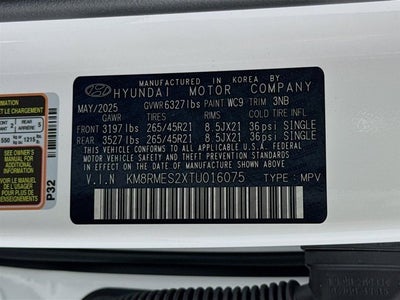 2026 Hyundai Palisade Calligraphy